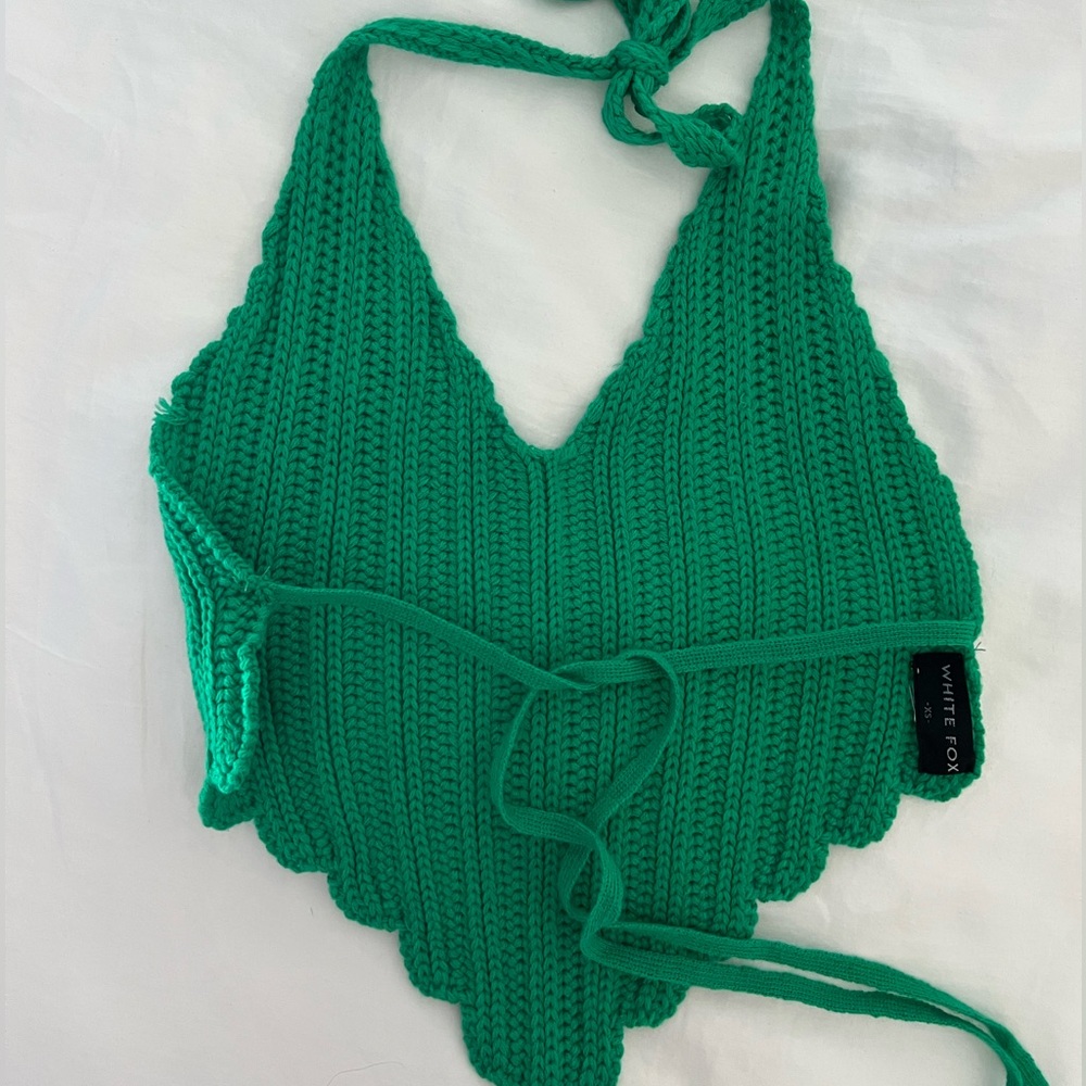 Halter Crochet Top